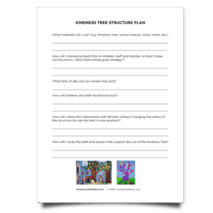 Resource: Kindness Tree Structure Plan