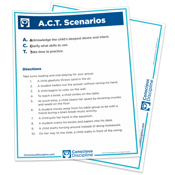 A.C.T. Scenarios: Ages 4 and Up
