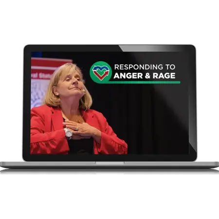 Laptop screen with Becky Bailey