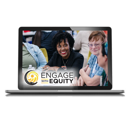 Engage with Equity laptop